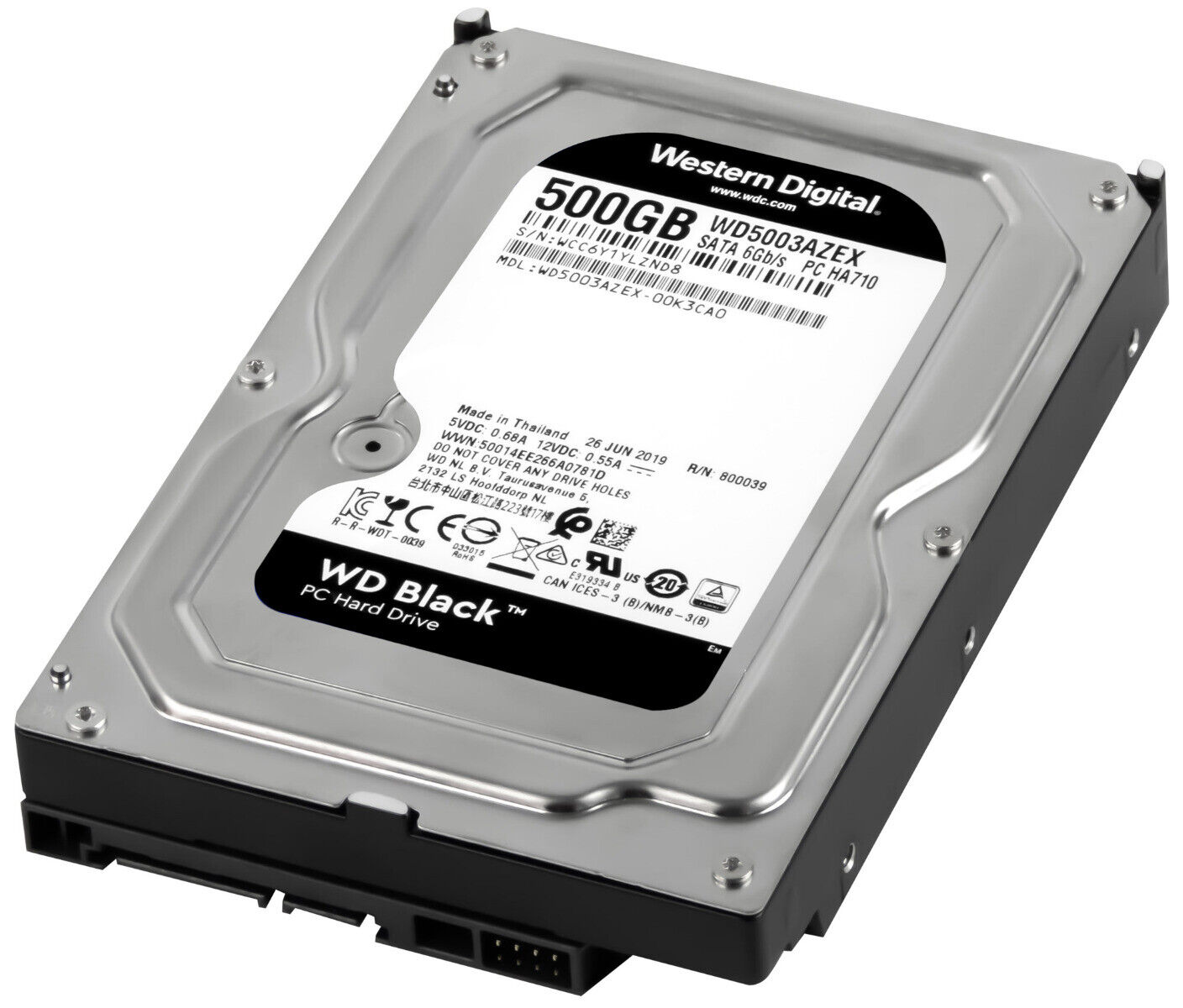 Hard disk PC WD5001AALS WD5003AZEX BLACK 500GB 7.2K RPM 3.5'' SATA